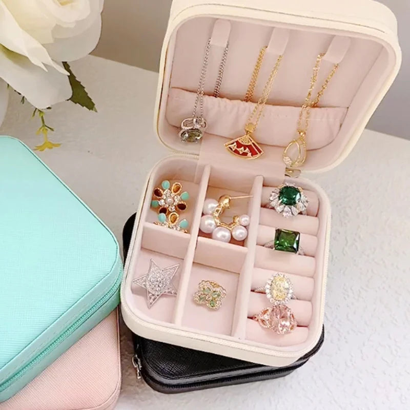Travel Jewelry Organizer Box